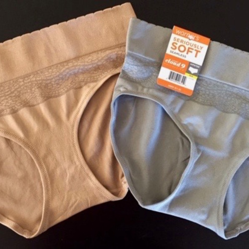 two pair of undies new with tags, medium